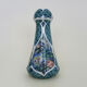 Art nouveau vase signed h gillieron floral decoration in earthenware
