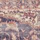 Navy Blue Orientel Style Vintage Persian Rug, 228x338 Cm