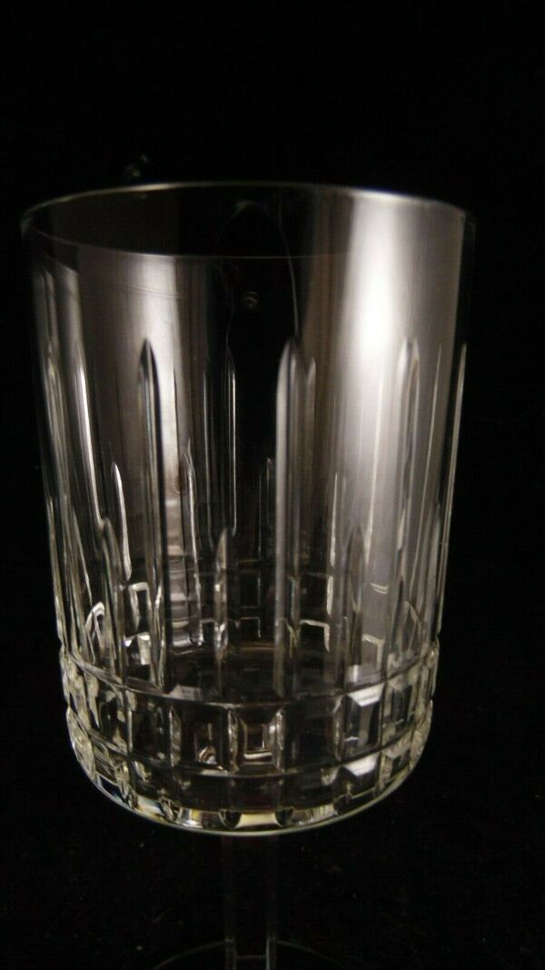 Service de 6 verres à eau en cristal de Vannes Sèvres modèle style Nancy