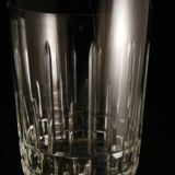 Service de 6 verres à eau en cristal de Vannes Sèvres modèle style Nancy