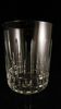 Service of 6 crystal water glasses from Vannes Sèvres model Nancy style