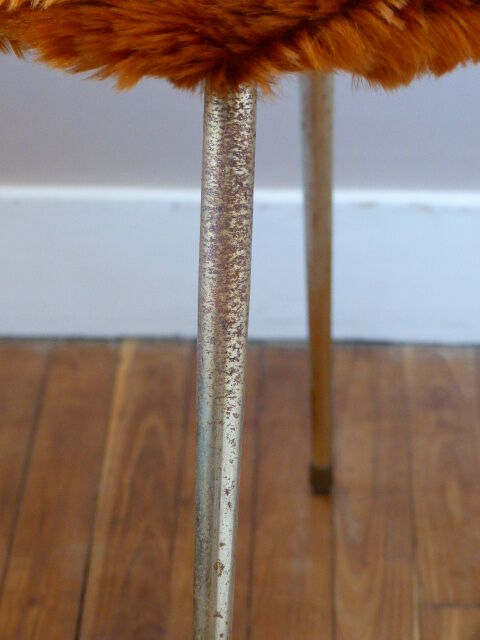 Pelfran orange brown chair in the 1960s