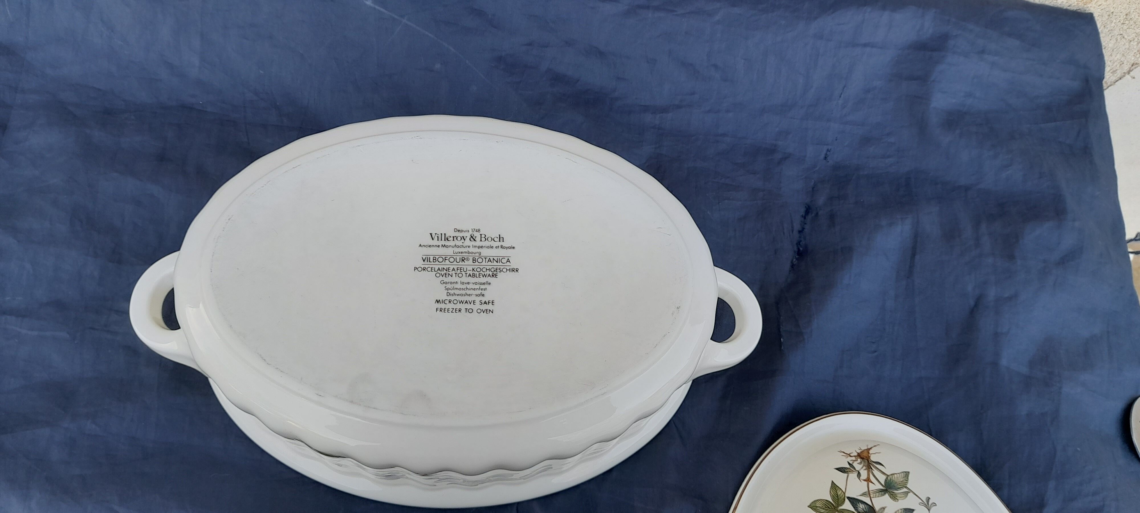 Oven dish Vilbofour Botanica porcelain fire L 34 cm Villeroy & Boch