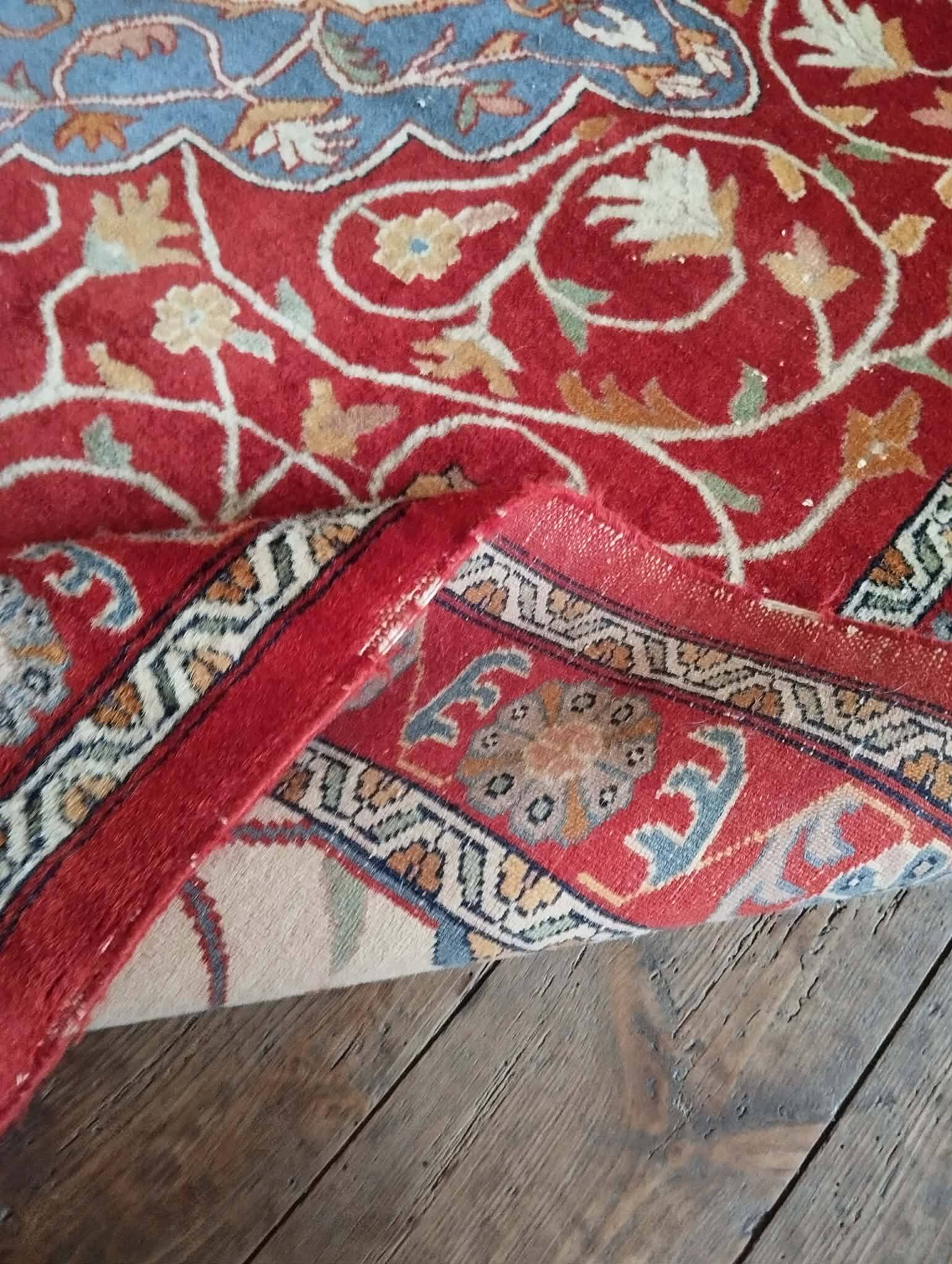 Handmade Indo Tabriz rug 212x144cm