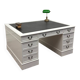 Classic English White Desk Partnerdesk