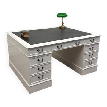 Classic English White Desk Partnerdesk