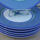 6 assiettes dessert porcelaine cottage Spal Portugal