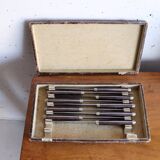 Set of 9 vintage table knives – Ace of Spades