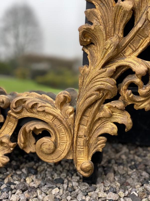 Frame In Carved Wood And Golden Early 18th Century On A Mirror Circa 1900 92x137cm