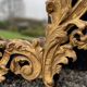 Frame In Carved Wood And Golden Early 18th Century On A Mirror Circa 1900 92x137cm
