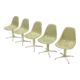 Set of 5 La Fonda Dining Chairs by Charles & Ray Eames for Vitra Herman Mil