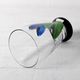 Blue Tulip Flower Water Tumbler Kosta Boda by Ulrica Hydman Vallien /Sweden