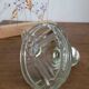 Chiseled crystal candy box