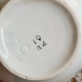 Vintage bowl sky blue décor