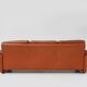 Brown leather 3-seater sofa Coronado by Tobia Scarpa for B&B Italia, Italy ca. 1960