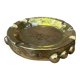 Italian Brutalist Brass Ashtray by Tonini