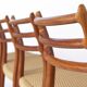 4 of 8 Niels Otto Møller Model 78 Dining Chairs | Danish Teak 1960s Vintage