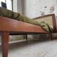 Roset SNA teak and cane bed, 1 person