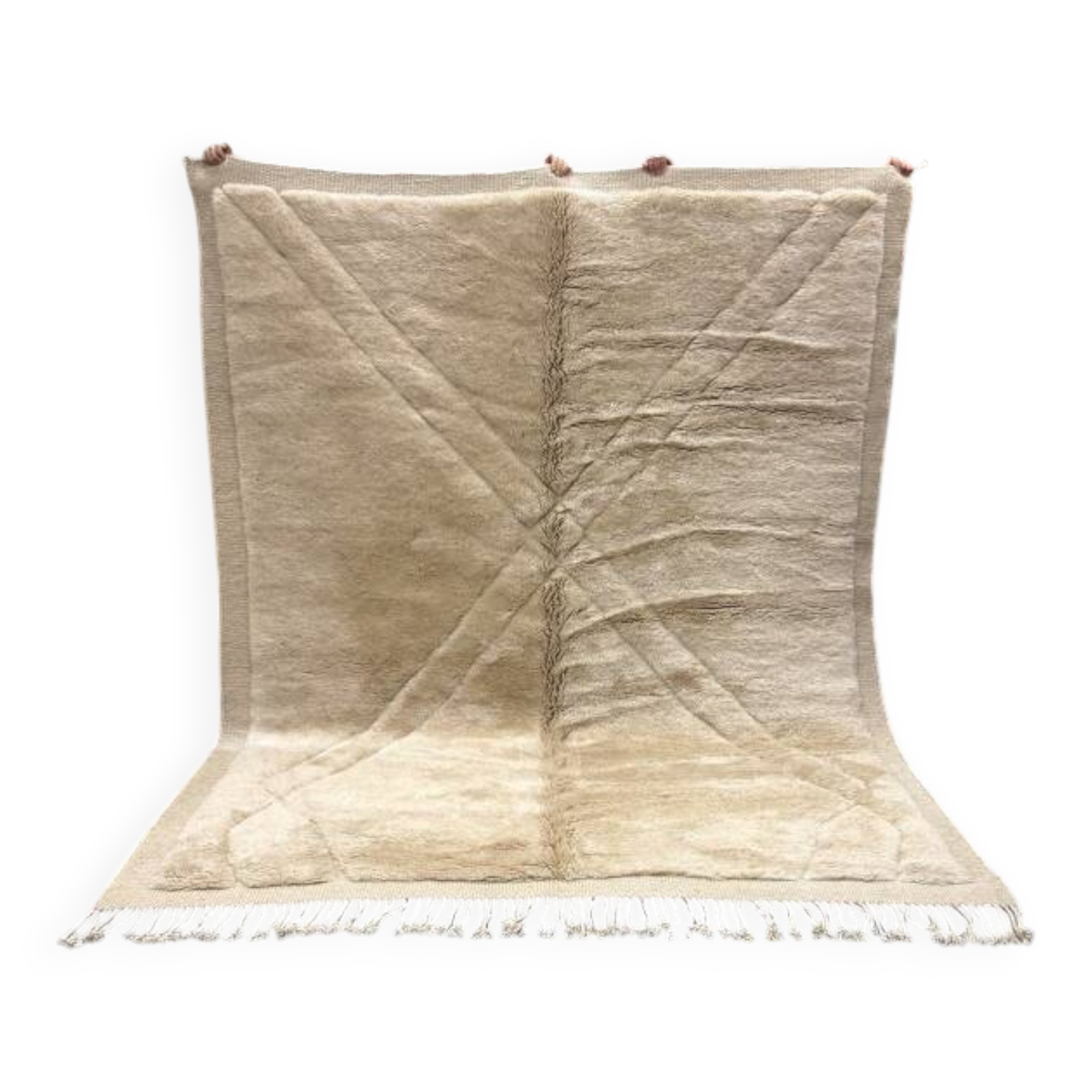 Berber artisanal rug Mrirt - 419