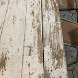 White patinated table