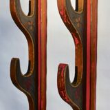 19th door-guns POLYCHROME wood rack