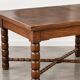 Dining table with extensions Charles Dudouyt 1940