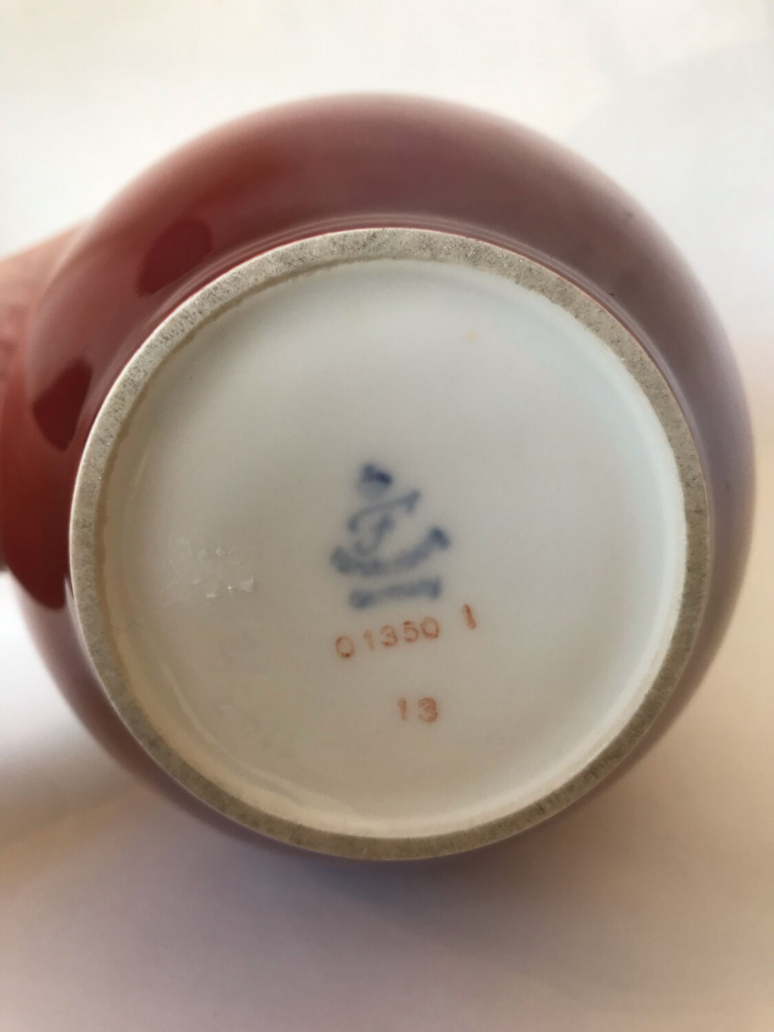 Art Deco porcelain vase Furstenberg