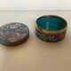 Boîte émaux cloisonnés