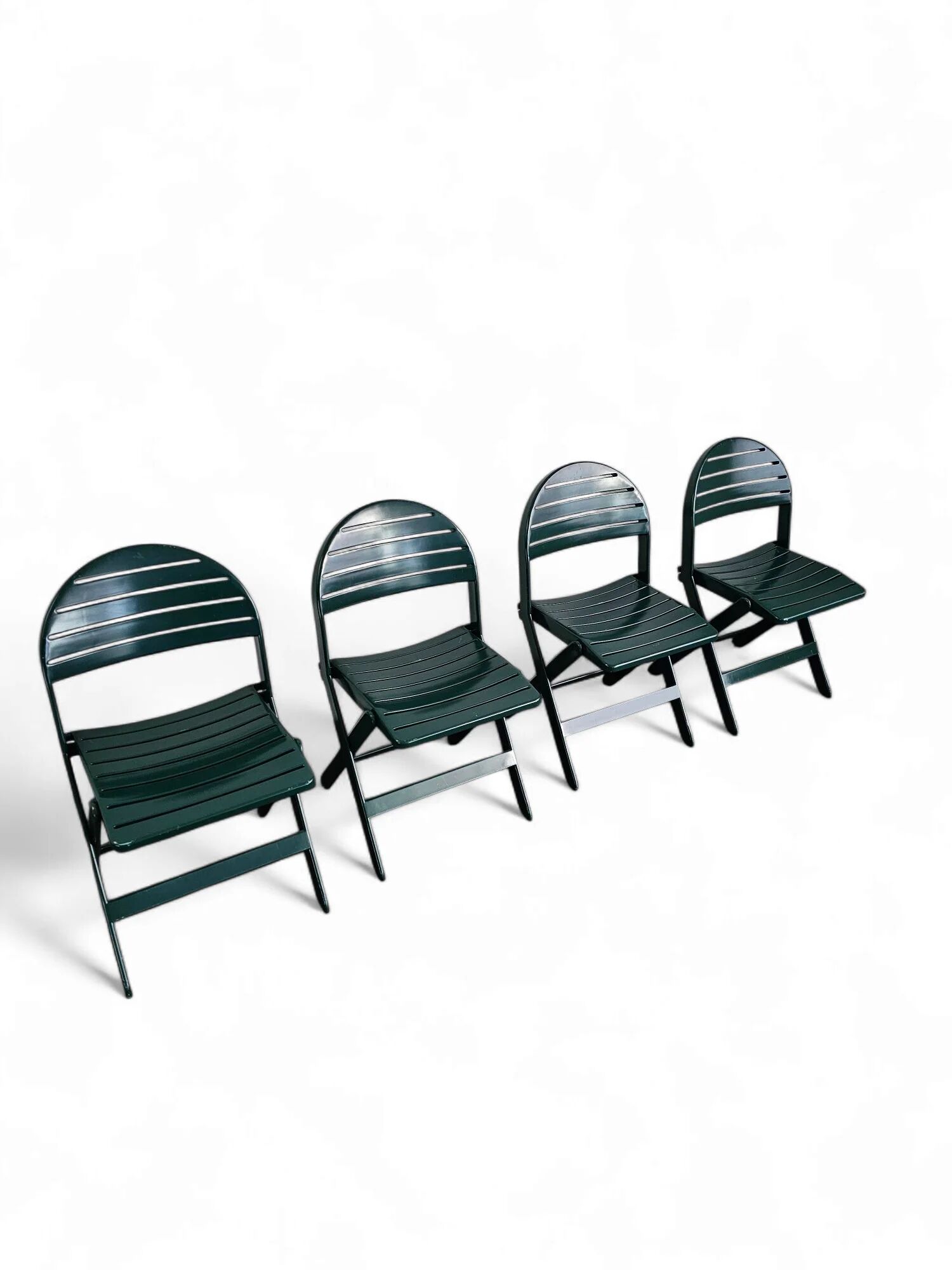 4 x Niels Gammelgaard / Ikea vintage / folding chair / 1993