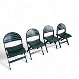 4 x Niels Gammelgaard / Ikea vintage / folding chair / 1993