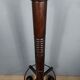 Art Deco style coat rack in stained oak around 1940