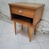 Scandinavian bedside table.