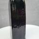 Wabi-Sabi glass vase with burnt wood mold