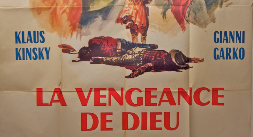 "The french movie poster" the vengeance of God "1971 Selency