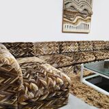 Vintage design modular sofa 'Geometric dessin'