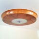 Large recessed lamp with complex floral inlay, Swedish Grace