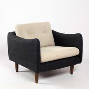 Pair of armchairs Teckel by Michel Mortier for Steiner France 1960
