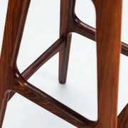 Erik Buch set of three “OD61” bar stools in rosewood Oddense Denmark 1965