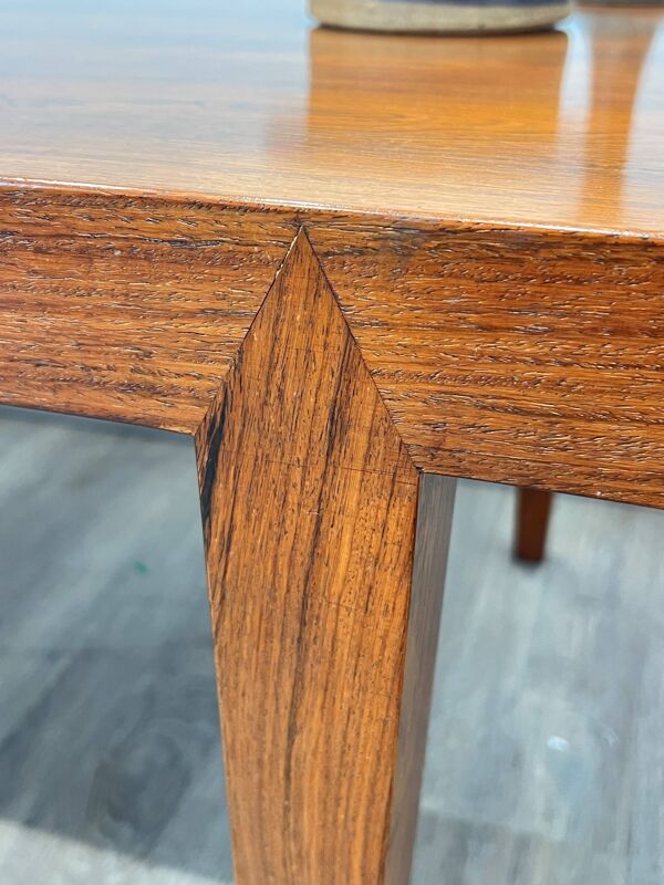 Table basse scandinave en teck Danemark
