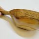 Scandinavian Duck Shaped Carved Wooden Bowl Folk Art