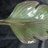 Sconce in painted sheet murano glass vegetal high 105 cm