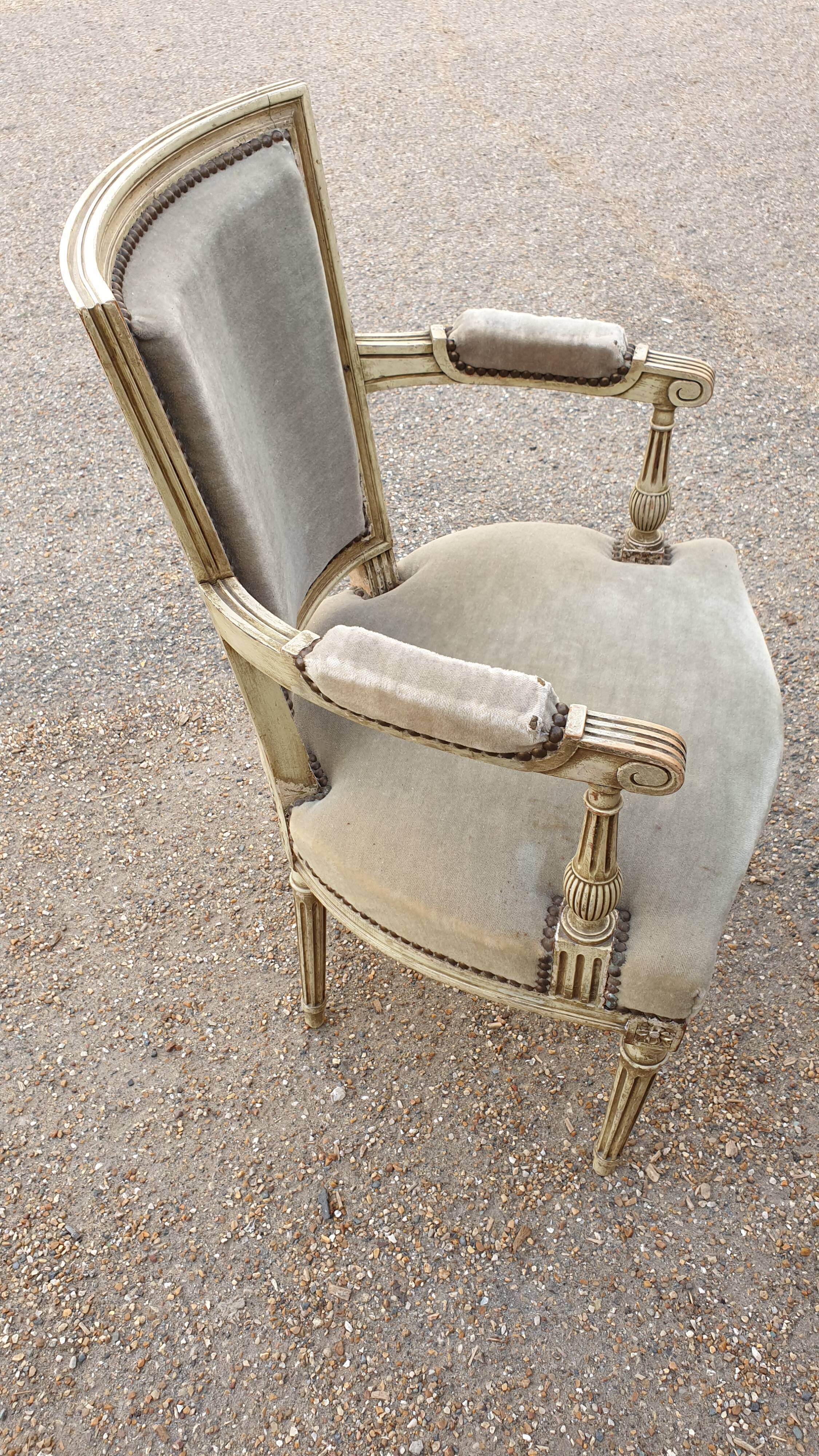 Armchair trianon XIXth