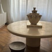 Anemone candle holder, centrepiece chandelier, raw minimalist ceramic sculpture.