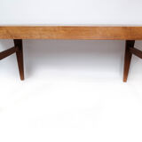 Table basse en teck avec tiroir, de design danois des années 1960