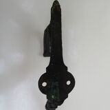 Old decorated cast iron pad