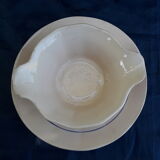 Pink earthenware sausage from Digoin Sarreguemines model 9177