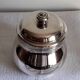 Silver-plated sugar bowl