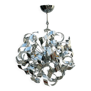 suspension design chromée
