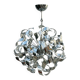 Sculptural chrome suspension design