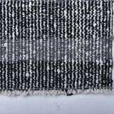 black blue kilim rug 140x210 cm, small kilim rug from turkey, wool kilim